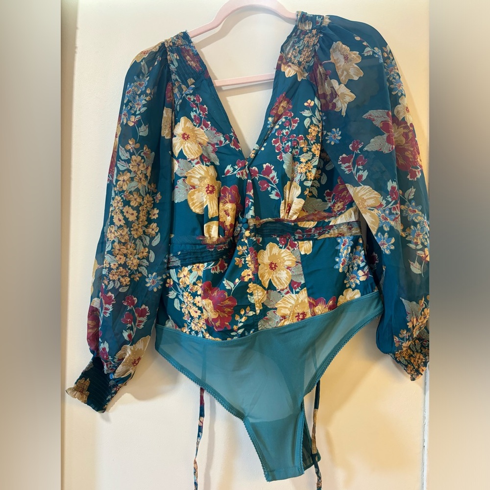 Free People Bodysuit Blouse
